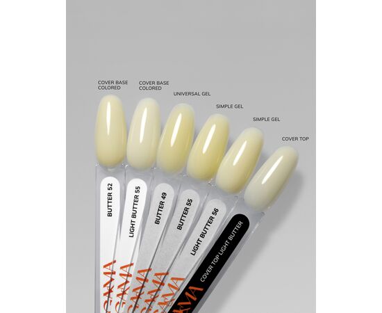 GA&MA. Universal builder gel #49, Butter, 30 ml, гель без опилу, Вершкове масло #2