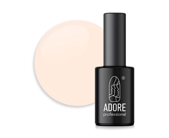ADORE. Pastel Gel Polish, #P-05, Soft vanilla, 8 ml. Гель-лак, пастельний бежевий #1