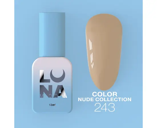 LUNAmoon. Gel Polish #243, 8 ml, гель-лак #1