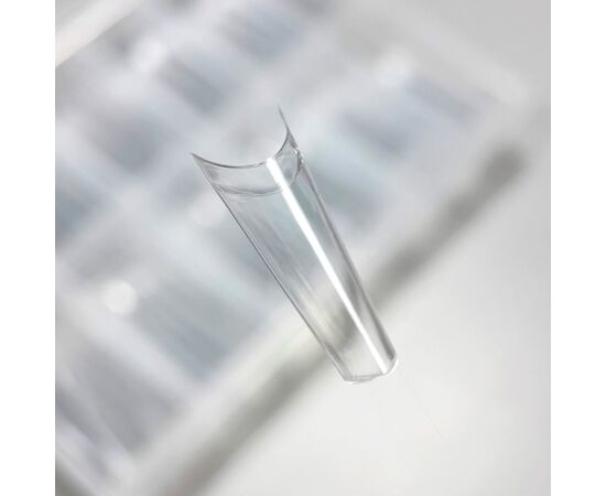 TOUCH. Soft Gel Tips, Medium almond, 240 pcs, Гелеві тіпси, 240 шт #2