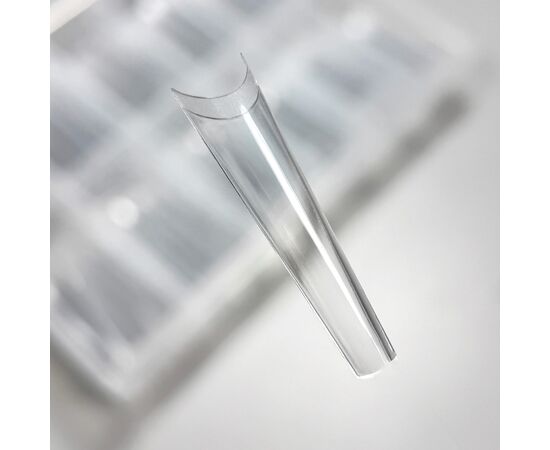 TOUCH. Soft Gel Tips, Extra long almond, 240 pcs, Гелеві тіпси, 240 шт #2