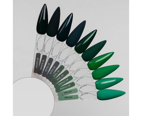 ADORE. Gel Polish, #264, Fern, 8 ml. Гель-лак, зелений луг #2