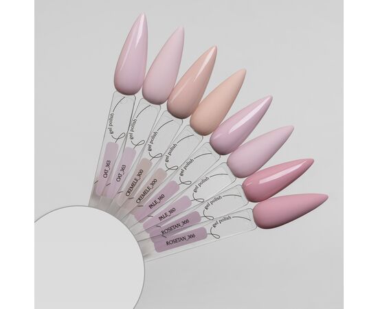 ADORE. Gel Polish, #366, Rosetan, 8 ml. Гель-лак, припилений рожево-ліловий #2