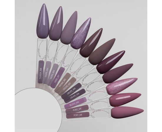 ADORE. Gel Polish, #357, Nixie, 8 ml. Гель-лак, бузкова голограма #2