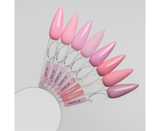 ADORE. Gel Polish, #258, Goody, 8 ml. Гель-лак, рожевий льодяник з мікроблиском #2