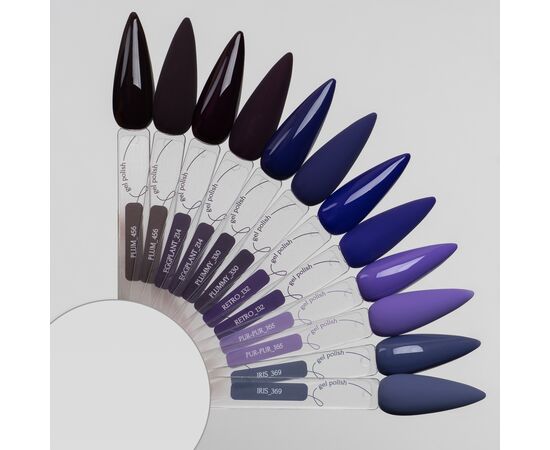 ADORE. Gel Polish, #214, Eggplant, 8 ml. Гель-лак, баклажан #2