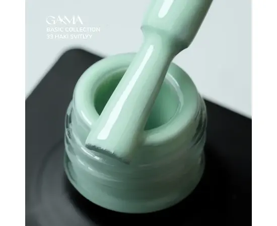 GA&MA. Gel polish #33 LIGHT KHAKI, 10 ml, гель-лак, світлий хакі #7