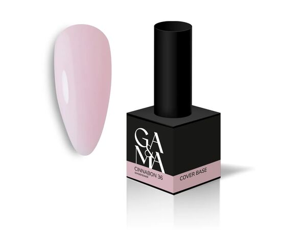 GA&MA. Cover base #36 CINNABON, 15 ml, ОНОВЛЕНА ФОРМУЛА #1