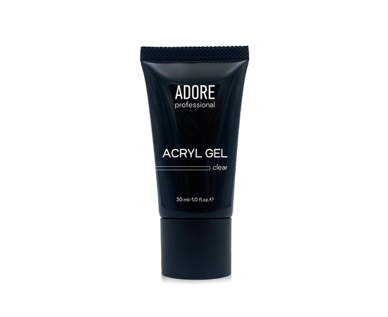 ADORE. Аcryl Gel, 30 ml, clear. Акрил-гель, прозорий #1