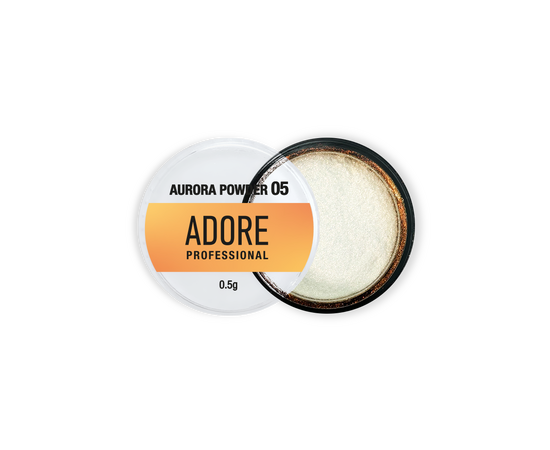 ADORE. Aurora Powder #05, 0.5 g. Втирка-хамелеон, персиково-золота #1