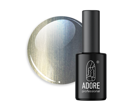 ADORE. Wild Pearls Gel Polish, #W-02, Olive pearl, 8 ml. Перламутровий гель-лак, оливковый сатин #1