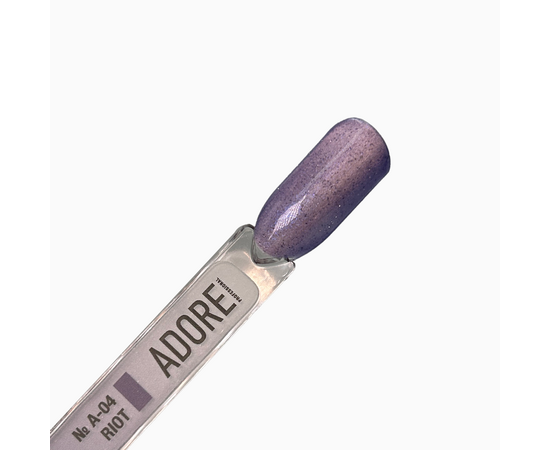 ADORE. Cat's Eye Gel Polish, #A-04, Riot, 8 ml. Гель-лак скляне "котяче око"-хамелеон, ультрамарин #3