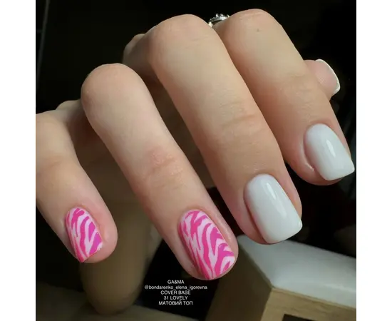 GA&MA. Cover base #31, LOVELY, 30 ml (формула одного шару) #7