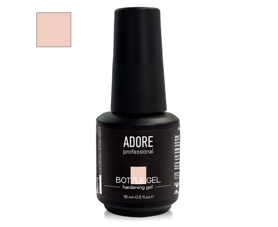 ADORE. Bottle Gel, 15 ml, #07, Caramel. Гель для зміцнення, карамельний #1
