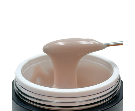 ADORE. One Drop Gel, 30 g, #09, Milk tea. Гель для нарощування, молочно-бежевий #2