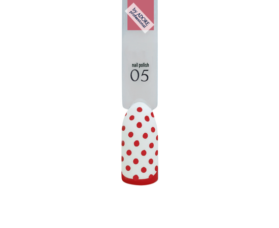 ADORE. Stamping nail polish, №5, Poppy, 8 ml. Лак для стемпінгу, червоний #2