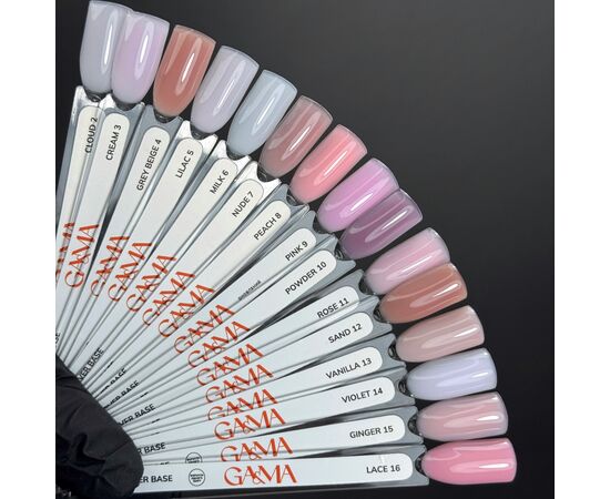 GA&MA. Cover base #3, CREME, 15 ml #8