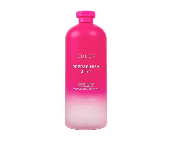 EDLEN. Prep&Finish, Pink Watermelon, 1000 ml, Знежирювач рожевого кольору з ароматом кавуна #1