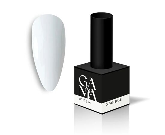 GA&MA. Cover base #24, WHITE, 15 ml #1