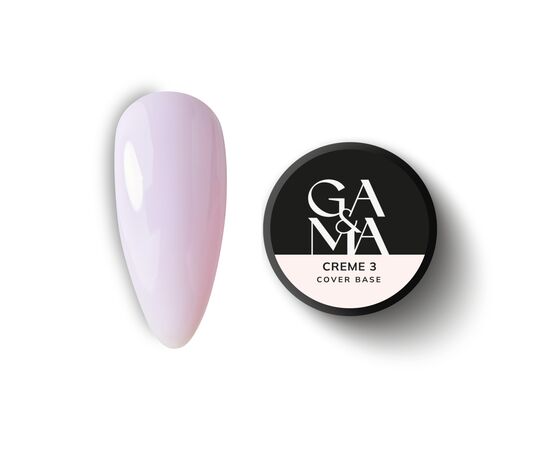 GA&MA. Cover base #3, CREME, 30 ml #1