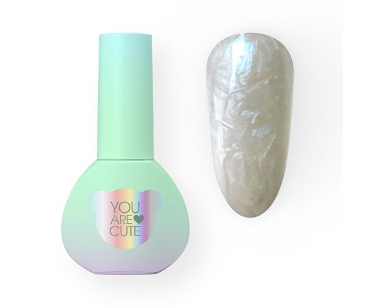 You Are Cute. Cover Base, #17, 5 ml. Камуфлююча база, перламутрова #1