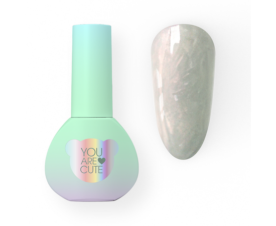 You Are Cute. Cover Base, #18, 5 ml. Камуфлююча база, перламутрова #1