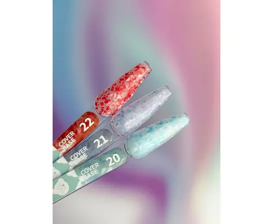 You Are Cute. Cover Base, #21, 5 ml. Камуфлююча база з поталлю #4