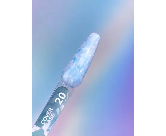 You Are Cute. Cover Base, #20, 5 ml. Камуфлююча база з поталлю #3