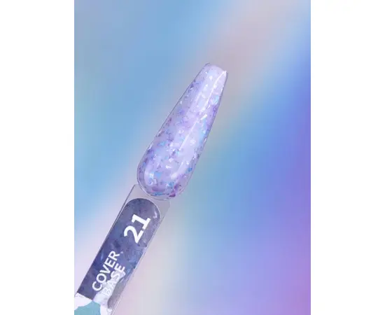 You Are Cute. Cover Base, #21, 5 ml. Камуфлююча база з поталлю #3