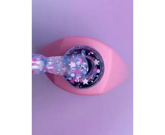 You Are Cute. Cover Base, #24, 5 ml. Камуфлююча база з кольоровими фігурками #2