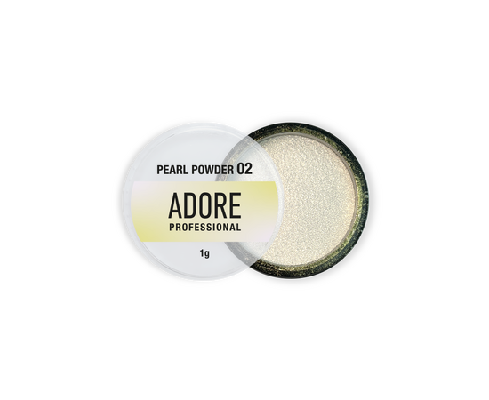 ADORE. Pearl Powder #02, 1 g. Перлинна пудра, золоті перли #1