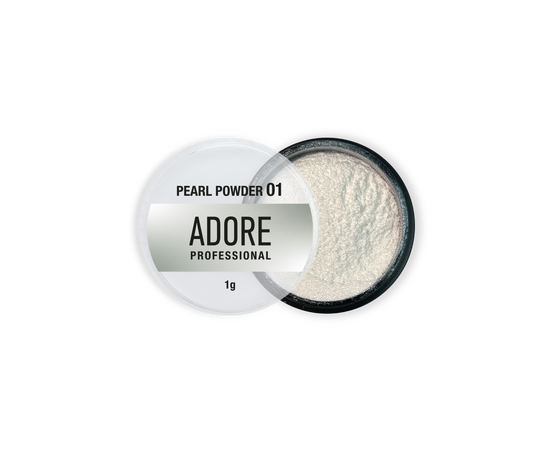 ADORE. Pearl Powder #01, 1 g. Перлинна пудра, білі перли #1
