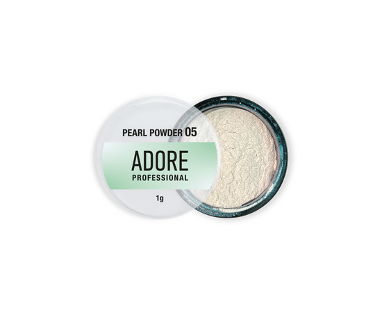 ADORE. Pearl Powder #05, 1 g. Перлинна пудра, бірюзово-рожевий перламутр #1