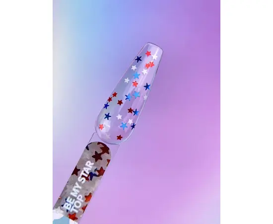 You Are Cute. Be My Star Top Coat, 5 ml, топ із зірочками #3