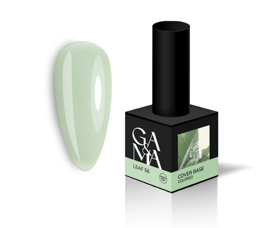 GA&MA. Colored base #56, Leaf, 15 ml, кольорова база, Лист #1