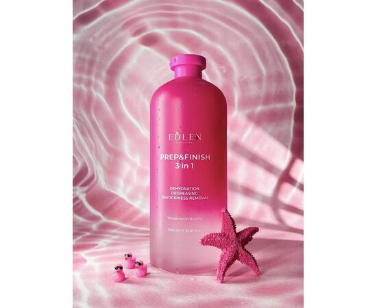 EDLEN. Prep&Finish, Pink Watermelon, 1000 ml, Знежирювач рожевого кольору з ароматом кавуна #2