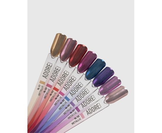 ADORE. Metallic Powder #04, 0.5 g. Металева втирка, фуксія #5