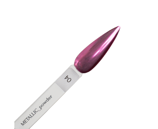 ADORE. Metallic Powder #04, 0.5 g. Металева втирка, фуксія #4