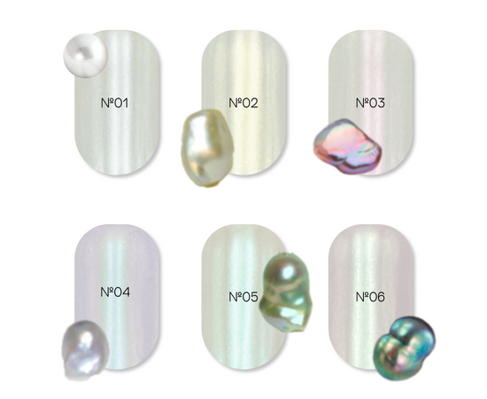 ADORE. Pearl Powder #02, 1 g. Перлинна пудра, золоті перли #4