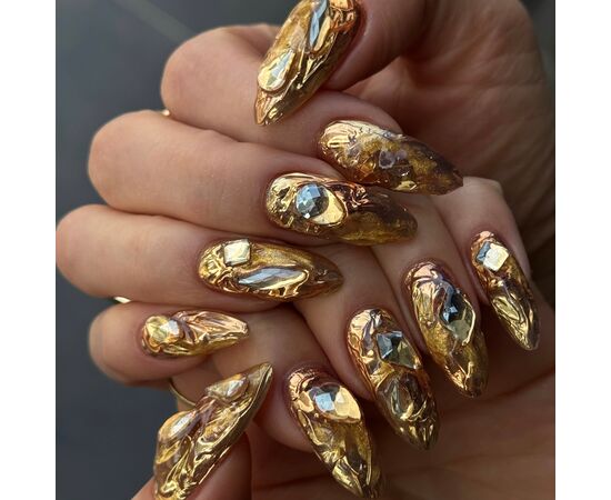 ADORE. Metallic Powder #01, 0.5 g. Металева втирка, золото #5