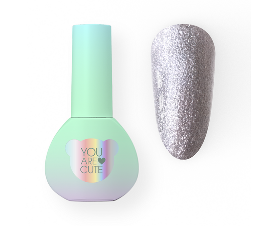 You Are Cute. Reflective Gel Polish #104, 5 ml, світловідбиваючий гель-лак #1