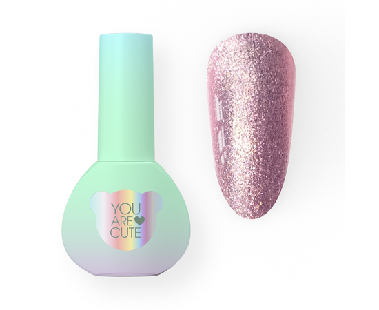You Are Cute. Reflective Gel Polish #108, 5 ml, світловідбиваючий гель-лак #1
