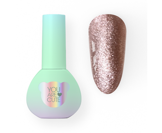 You Are Cute. Reflective Gel Polish #111, 5 ml, світловідбиваючий гель-лак #1
