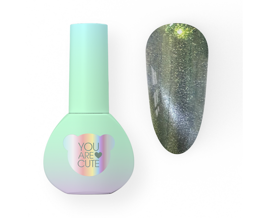 You Are Cute. Cat's Eye Gel Polish #113, 5 ml, гель-лак «Котяче око» #1