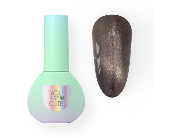 You Are Cute. Cat's Eye Gel Polish #117, 5 ml, гель-лак «Котяче око» #1