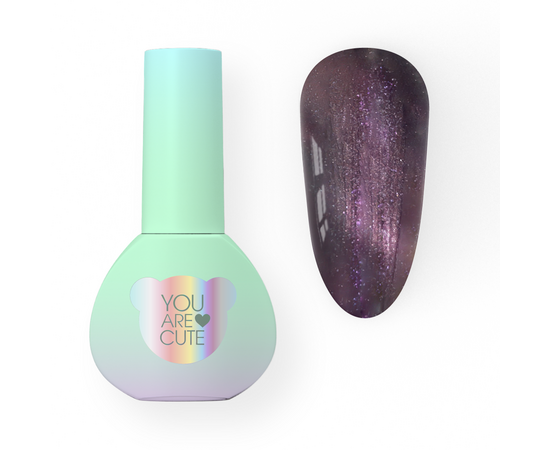 You Are Cute. Cat's Eye Gel Polish #118, 5 ml, гель-лак «Котяче око» #1