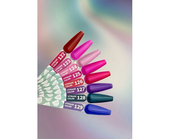 You Are Cute. Vitrage Gel Polish #126, 5 ml, гель-лак "Вітражний" #3