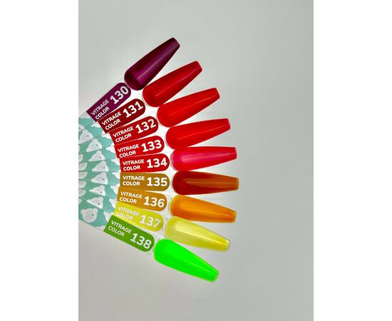 You Are Cute. Vitrage Gel Polish #136, 5 ml, гель-лак "Вітражний" #4