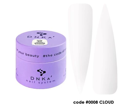 DNKa’ Jelly Gel #0008 Cloud, 15 ml, гель-желе #1