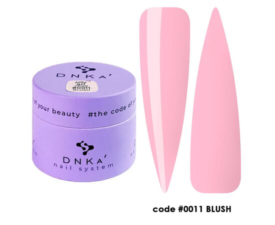 DNKa’ Jelly Gel #0011 Blush, 15 ml, гель-желе #1